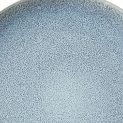 Round stoneware contemporary dinnerware dish