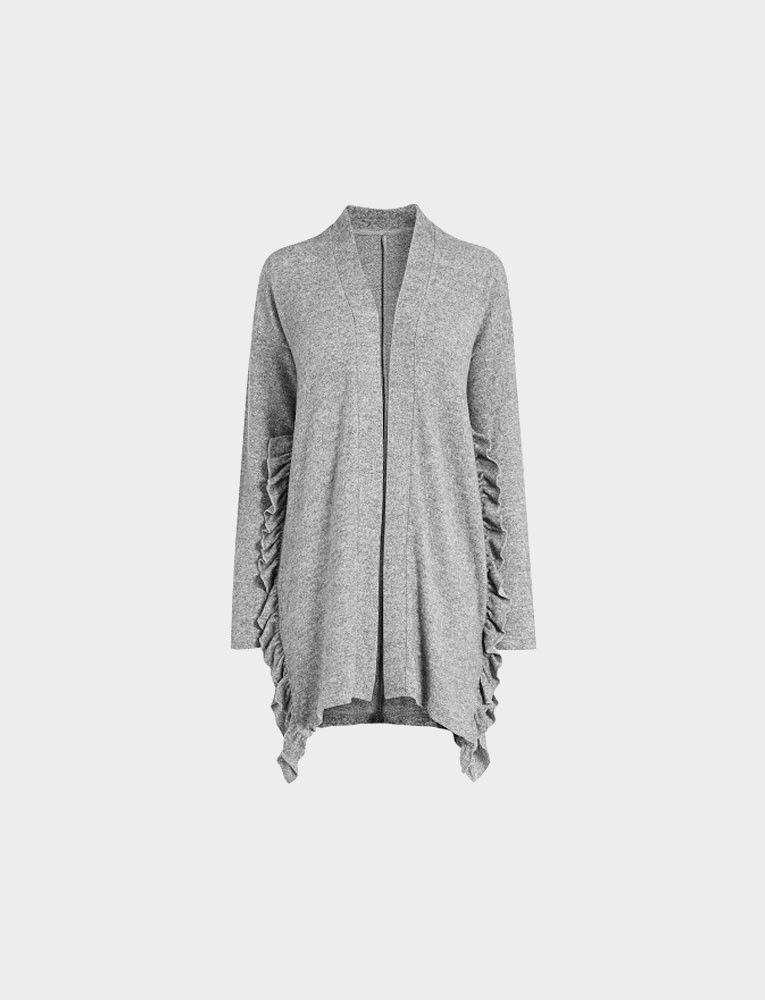 Women Grey Cardigan