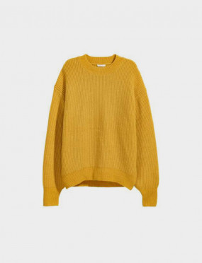Knit Sweater in Alpaca Blend
 Tamaño-M Color-Gris Dimension-40x60cm