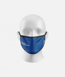 black disposable face mask kn95