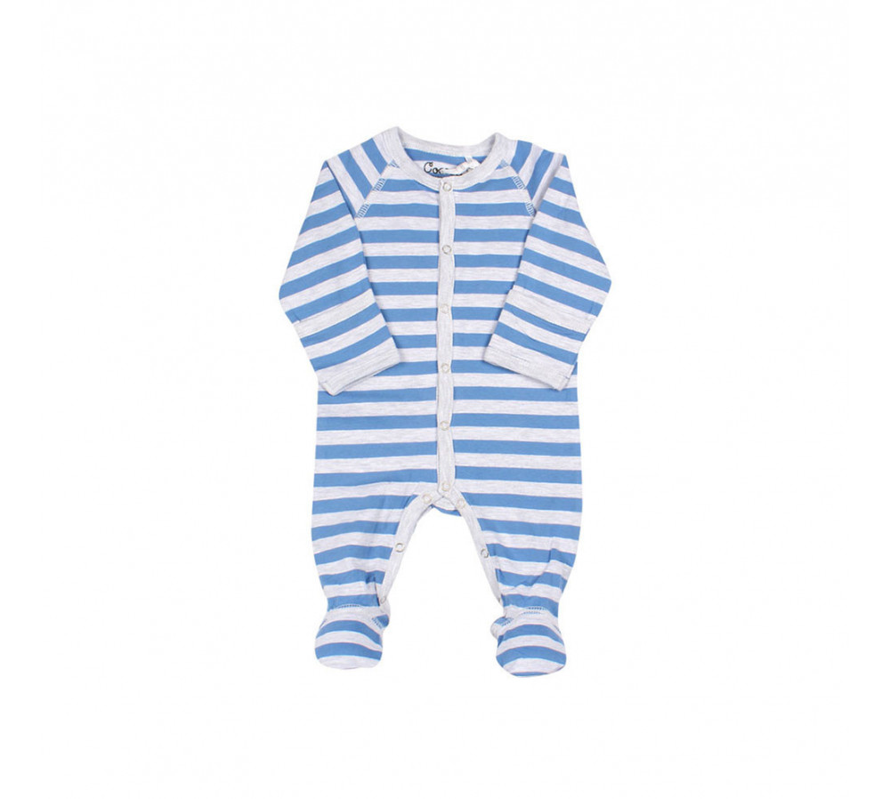 Cotton Full Sleeves Romper Striped