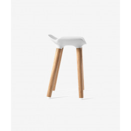 Wooden bar stool