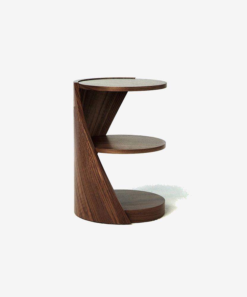 Brown side table