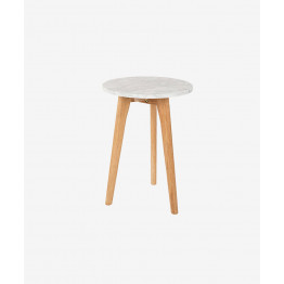 Brown side table