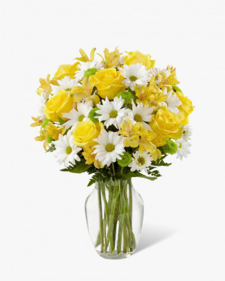 Charming Yellow Roses
