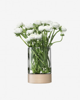 Glass Cylindrical Glass Vase
 Dimension-60x90cm