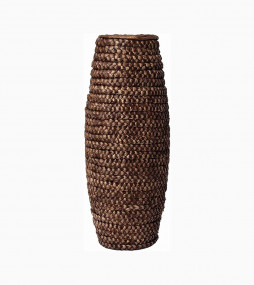 Uniquewise Antique Cylinder Style Floor Vase for Entryway