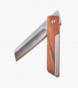 Modern Grove made Walnut Pocket Knife Meg 504459
