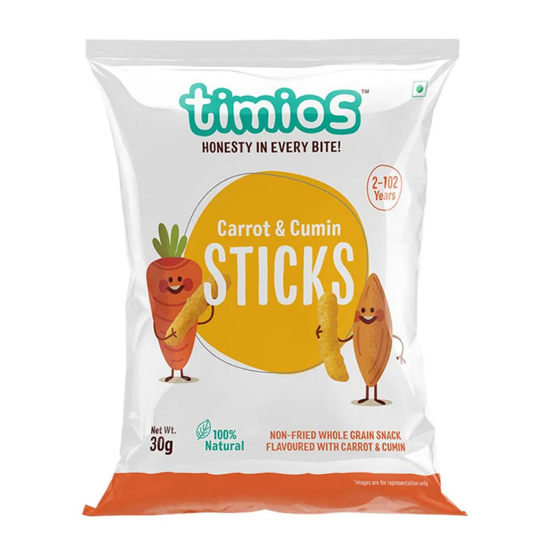 Carrot and Cumin Sticks , Healthy Snack for Kids