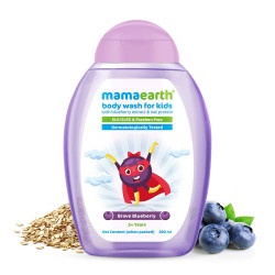 Mamaearth Brave Blueberry Body Wash For Kids