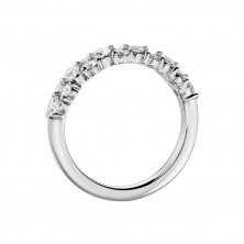 White Cubic Zirconia Silver Ring