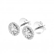 Classic Stud Earrings with Jackets