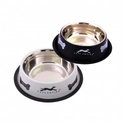 pets empire dog anti-skid stainless steel bowls