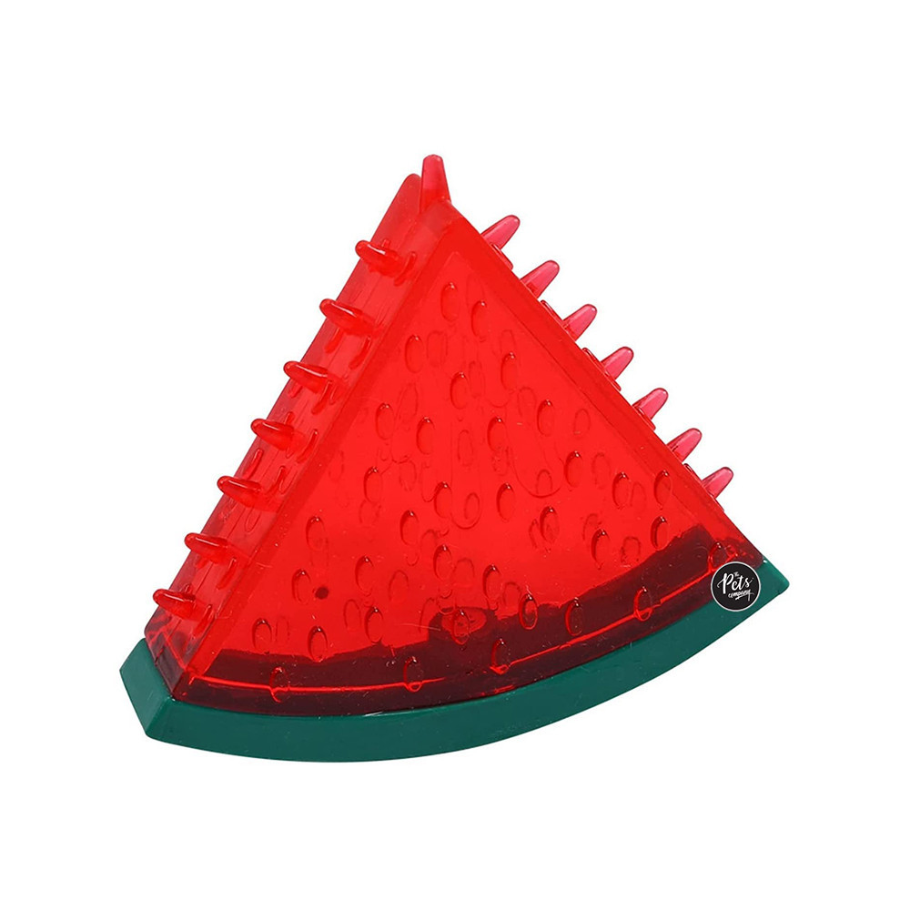 dog cooling chew toy fruit watermelon shaped