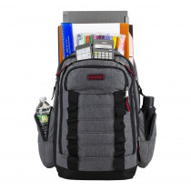 Unisex Expandable Team Backpack Dark Gray Bag