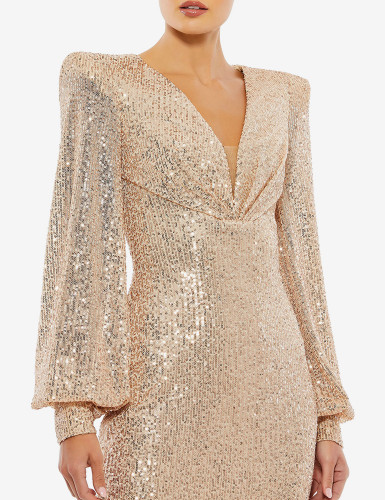 Sequined Bodycon Dress